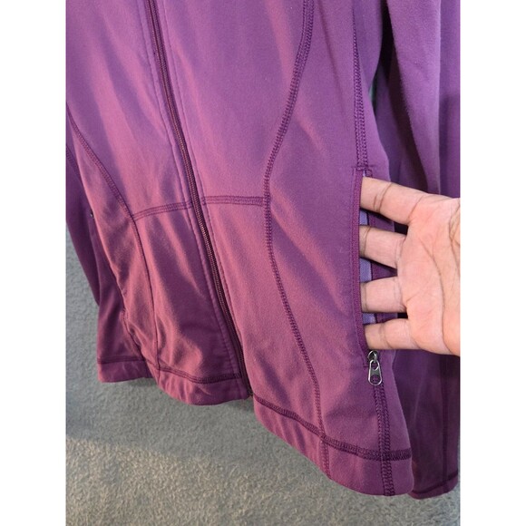Lululemon Define Jacket Sz 6 Plum Purple Active Wear - Picture 4 of 7